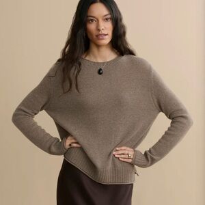Jenni Kayne Everyday Sweater Taupe